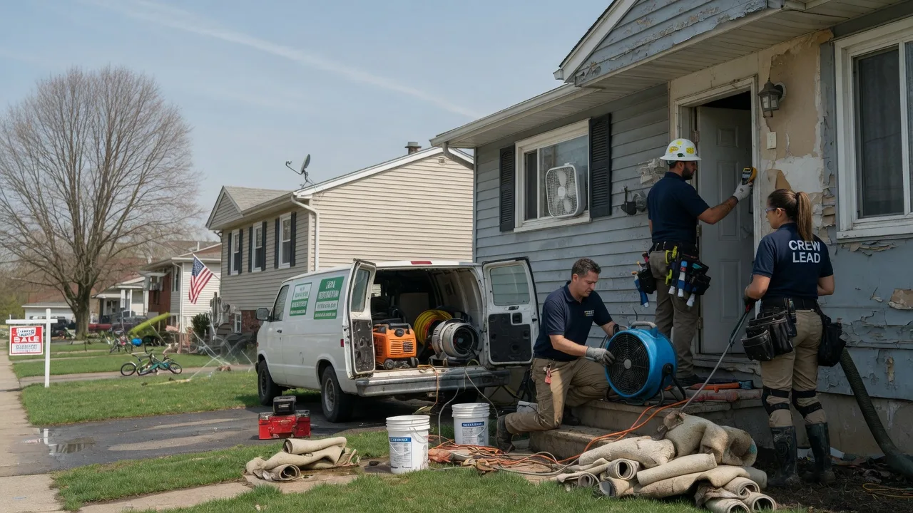 Flood Cleanup in Copper City, MI near me